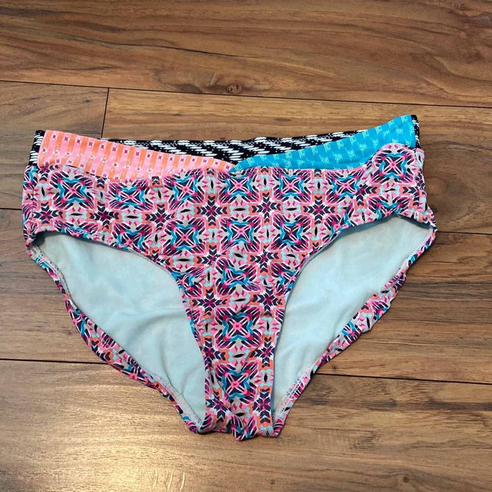 Athleta girl crossover waistband swim bottoms